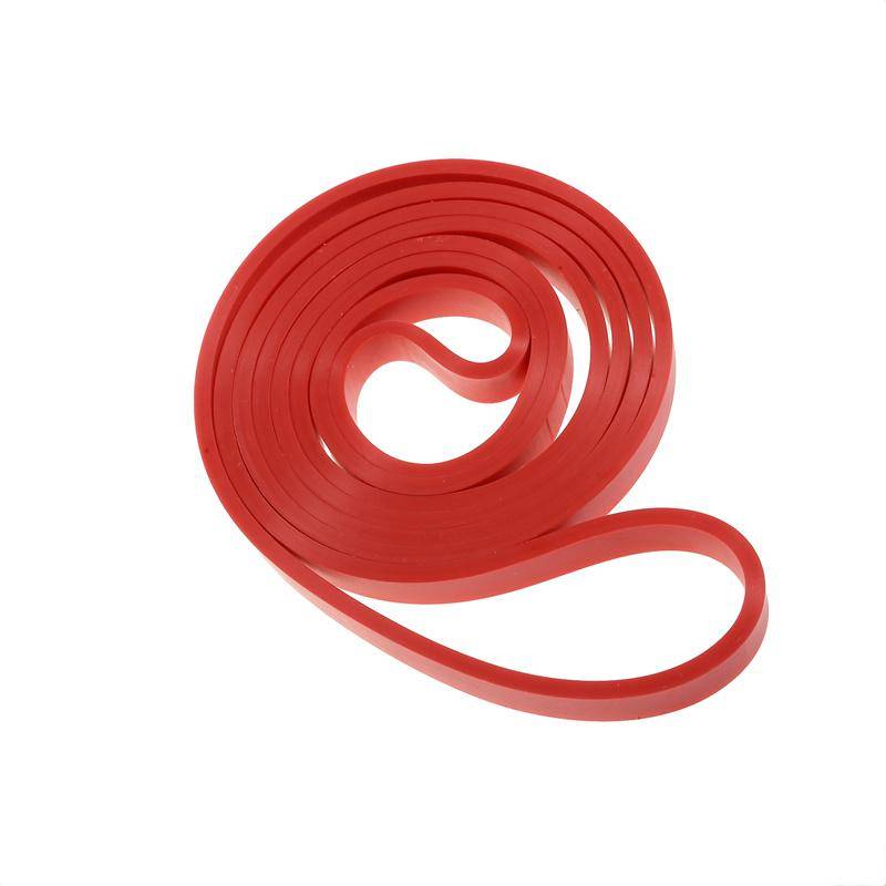 Tåligt Latex Motståndsband Elastiskt Tränings Styrke Draghjälp Pilates Gym Fitnessutrustning Styrketräning röd