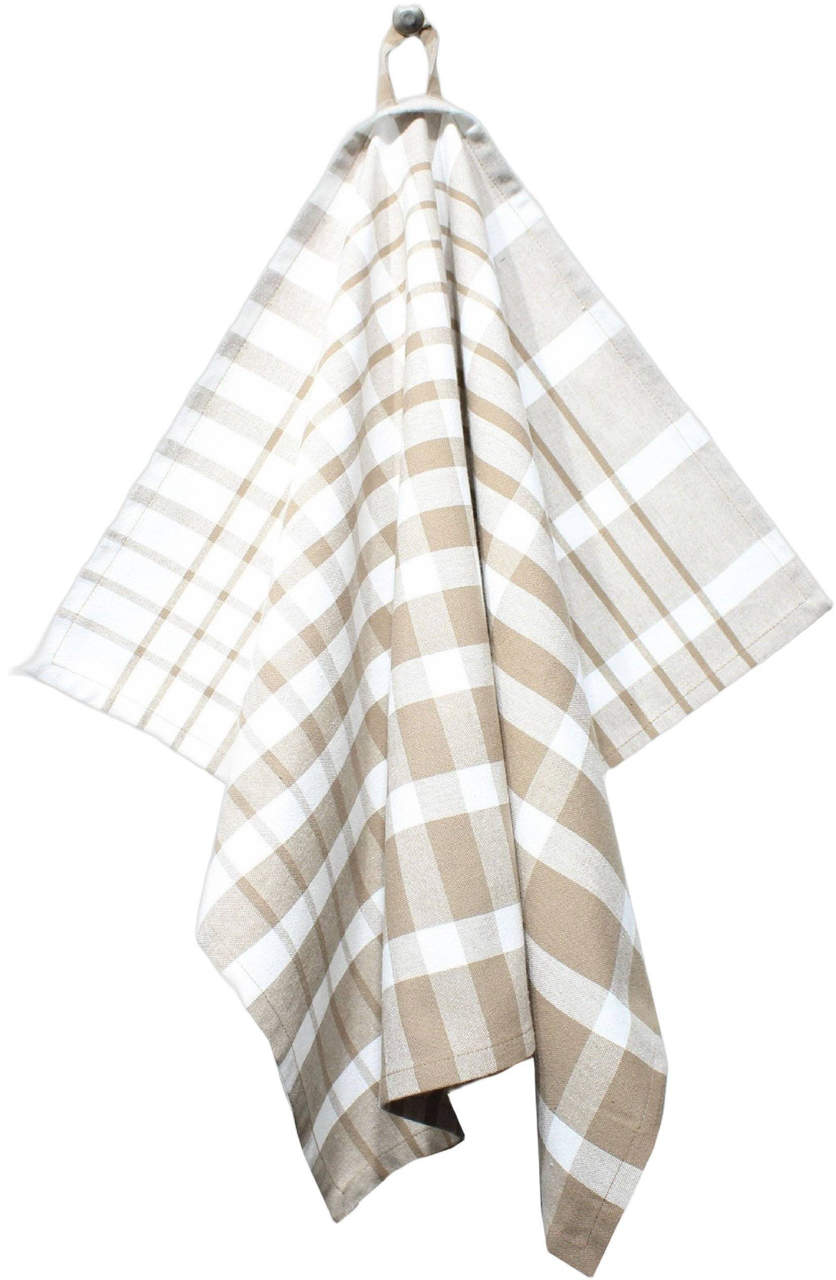 Magasin Tea Towels 50x70 cm Enzo Rutig Camel Diskhanddukar - Check Camel (50x70 cm)