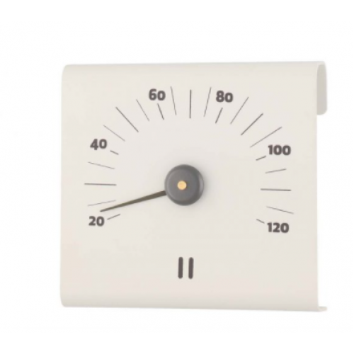 Rento Aluminium sauna termometer hvid