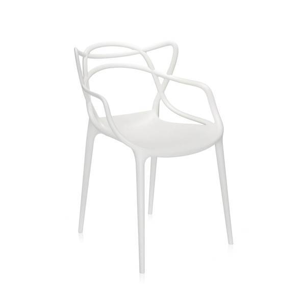 Kartell Masters spisebordsstol - Hvid
