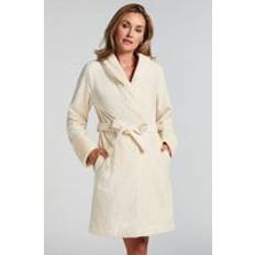 Hunkemöller Morgonrock Fleece Vit