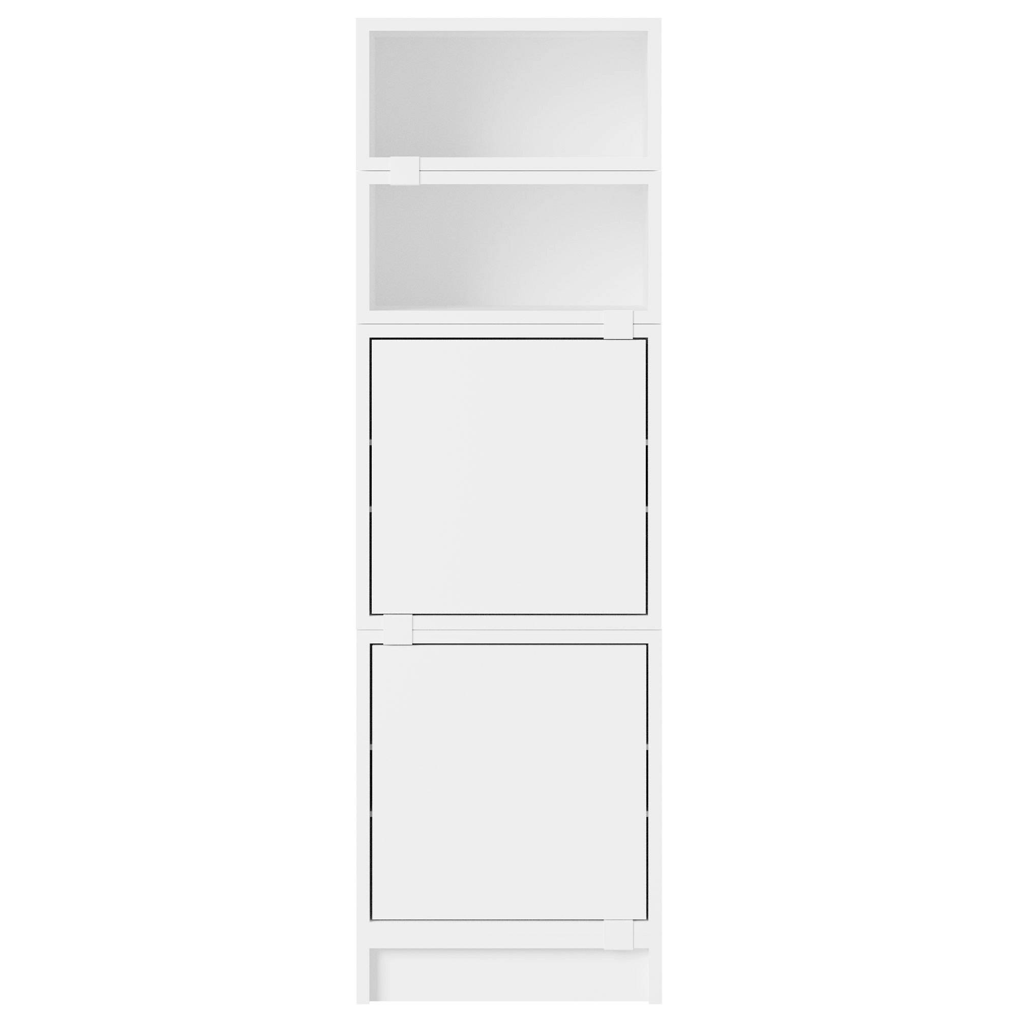 Muuto - Stacked Configuration 4 Kontorshylla - Vit