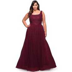 La Femme 29070 - Scoop Neck A-Line Prom Dress