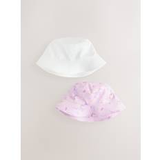Next White Bucket Hats 2 Pack (3mths-16yrs)