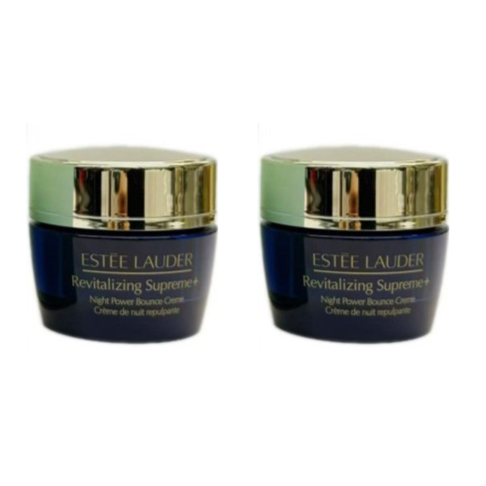 Estee Lauder - Revitalizing Supreme+ Night Power Bounce Cream - 15ml Duo Set - black