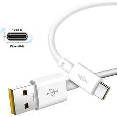 For Samsung Galaxy A20e : 5A certified fast charge USB-C cable