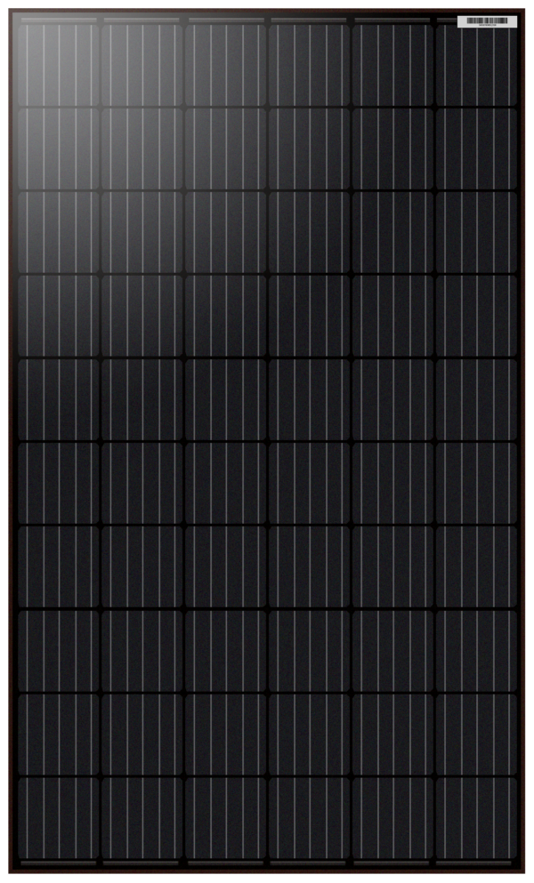 Solpanel 300W 24V Perc Svart
