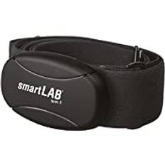 smartLAB hrm 5 pulsmätare bröstband icke-kodad 5,3 kHz | pulsmätare lämplig för din träningscykel | ingen Bluetooth & ANT+ | Med elastiskt textilband