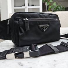 Prada Belt Bag, Nylon, Sort SHW