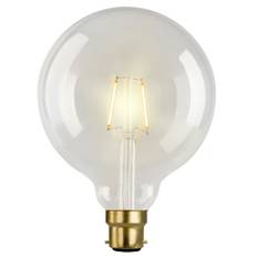 e3 LED Vintage, G125 Clear 1W 2 FILAMENT B22