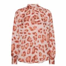 KARMAMIA Cornelia Shirt - Coral Leo