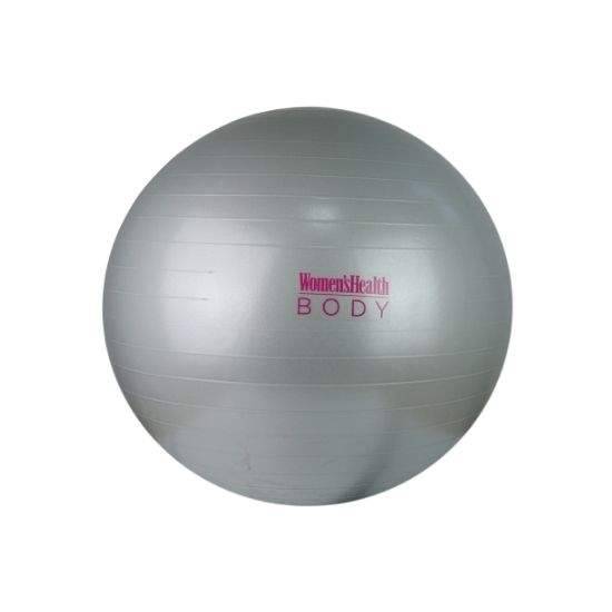 65 cm gymboll för stabilitetsträning och ergonomiska sittplatser.