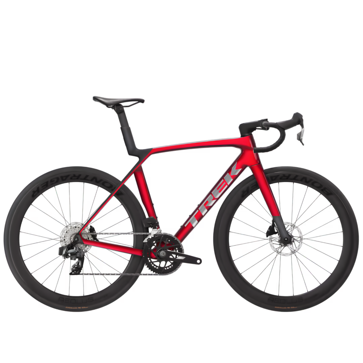 Trek Madone SL 6 AXS Gen 8 - 2027 - Gloss Fury Red/Matte Deep Smoke - S - Cykel
