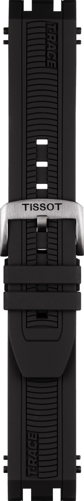 Tissot T-Race Svart Silikonarmband