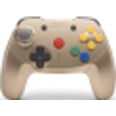 RetroFighters brawler64 Bluetooth NSO Edition Controller Gold