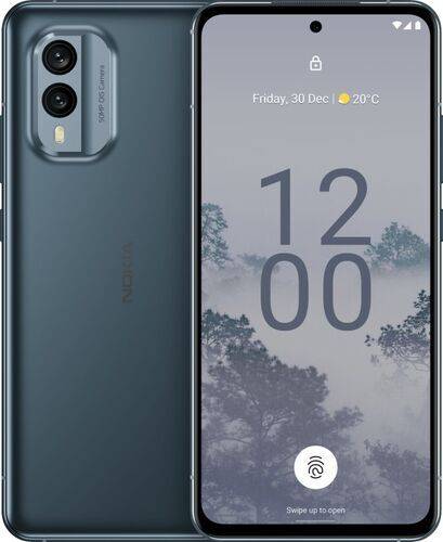 Nokia X30 5G | 6 GB | 128 GB | Skyet Blå
