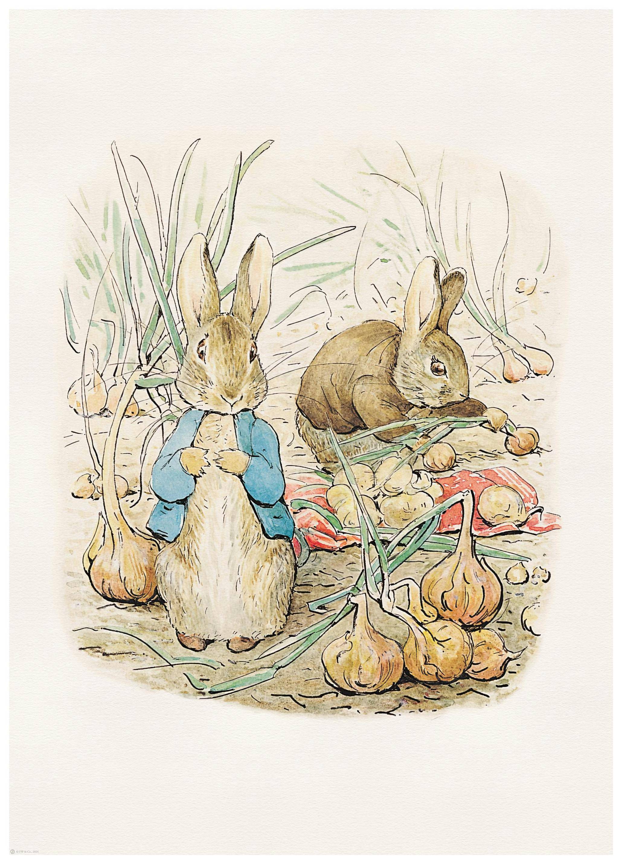 Peter Rabbit and Friends No1 Poster (30x40 cm)