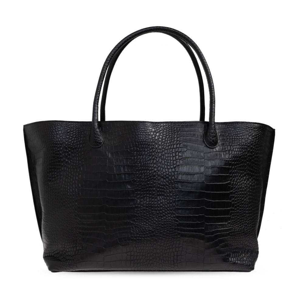 Lié Studio The Eva Weekend Tote - Tasker - Dame - Sort - ONE SIZE - Bomuld