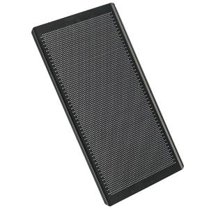 Perforerad plåt 530 x 325 mm non-stick svart