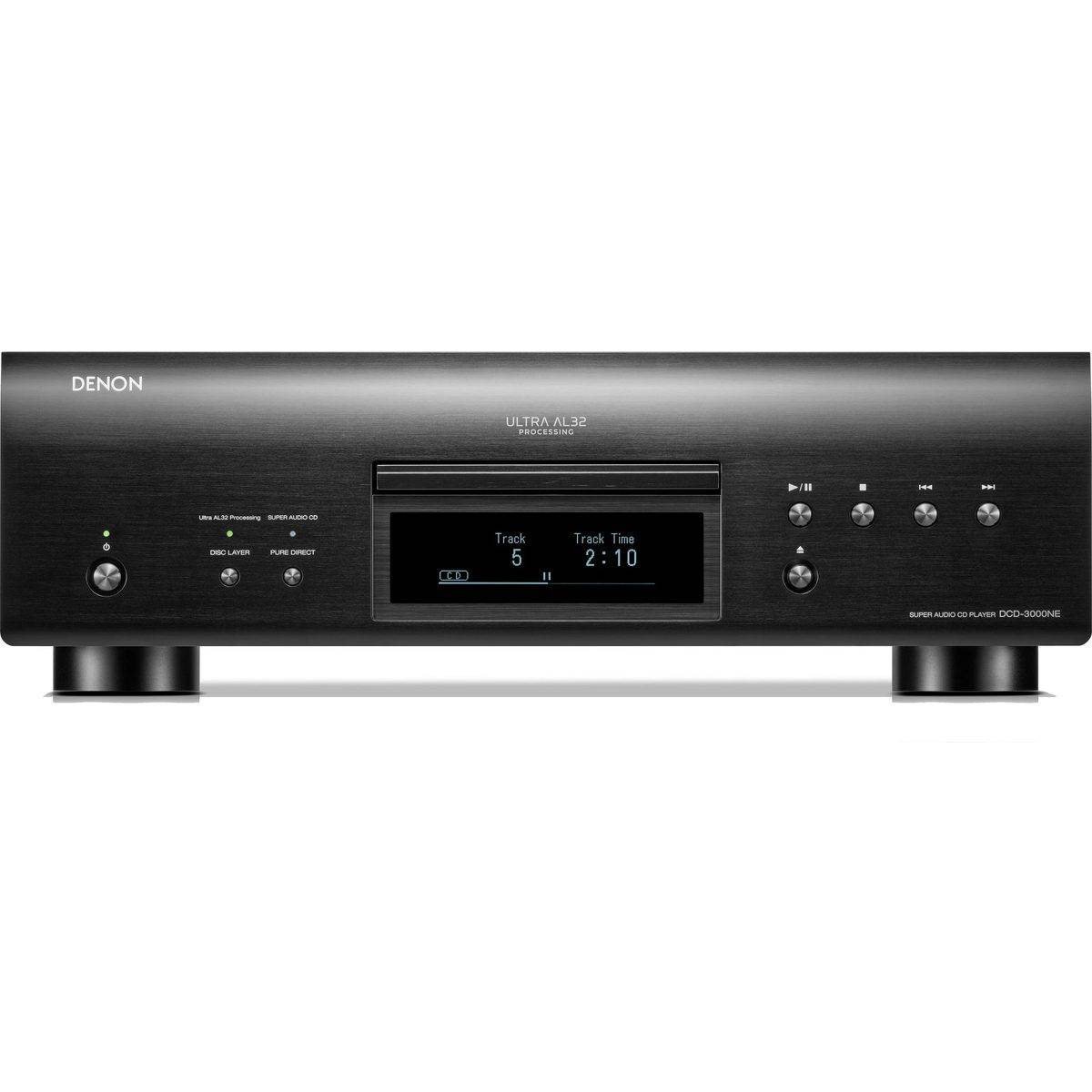 Denon DCD-3000NE svart - Högkvalitativ CD-spelare, SACD