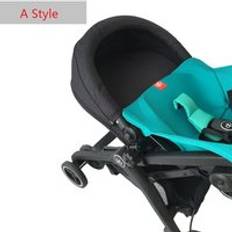 Barnvagn tillbehör förlänga fotbräda förlängning fotstöd fotkåpa för goodbaby pockit / pockit plus （inte för hela staden） - Svart