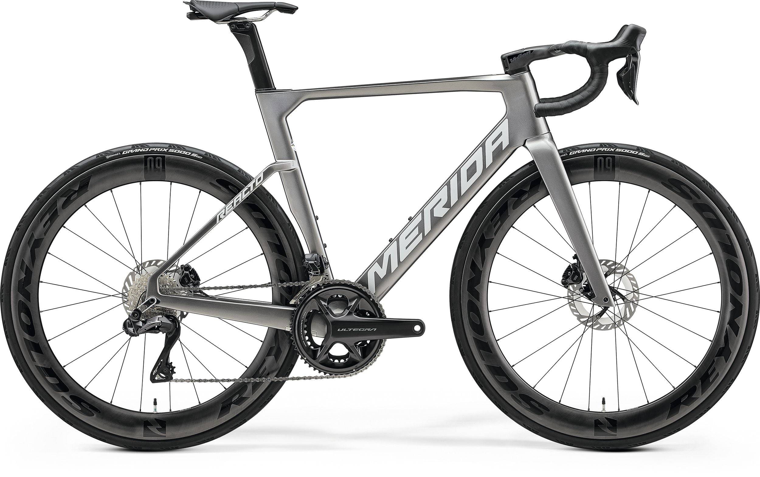 Merida Reacto 8000 2023 - Shimano Ultegra Di2 - Reynolds AR 58 DB - 037 / XXS / TITAN