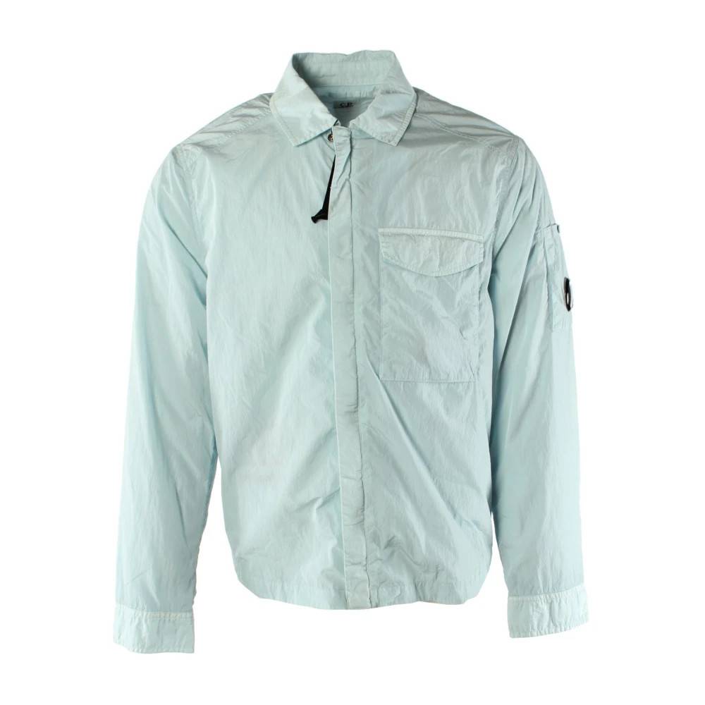 C.P. Company Chrome-R Pocket Overshirt - Jakker - Herre - Blå - S -