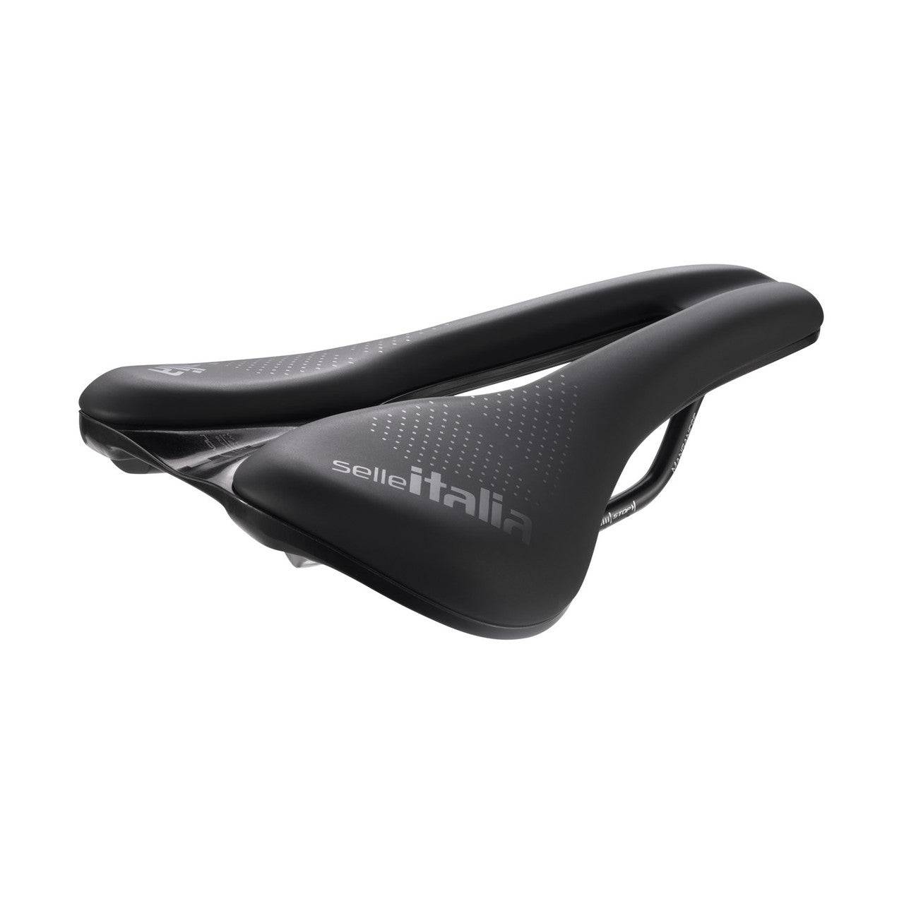 Novus Boost Evo Gravel TM Superflow - Selle Italia - Sort - L3 / 145mm