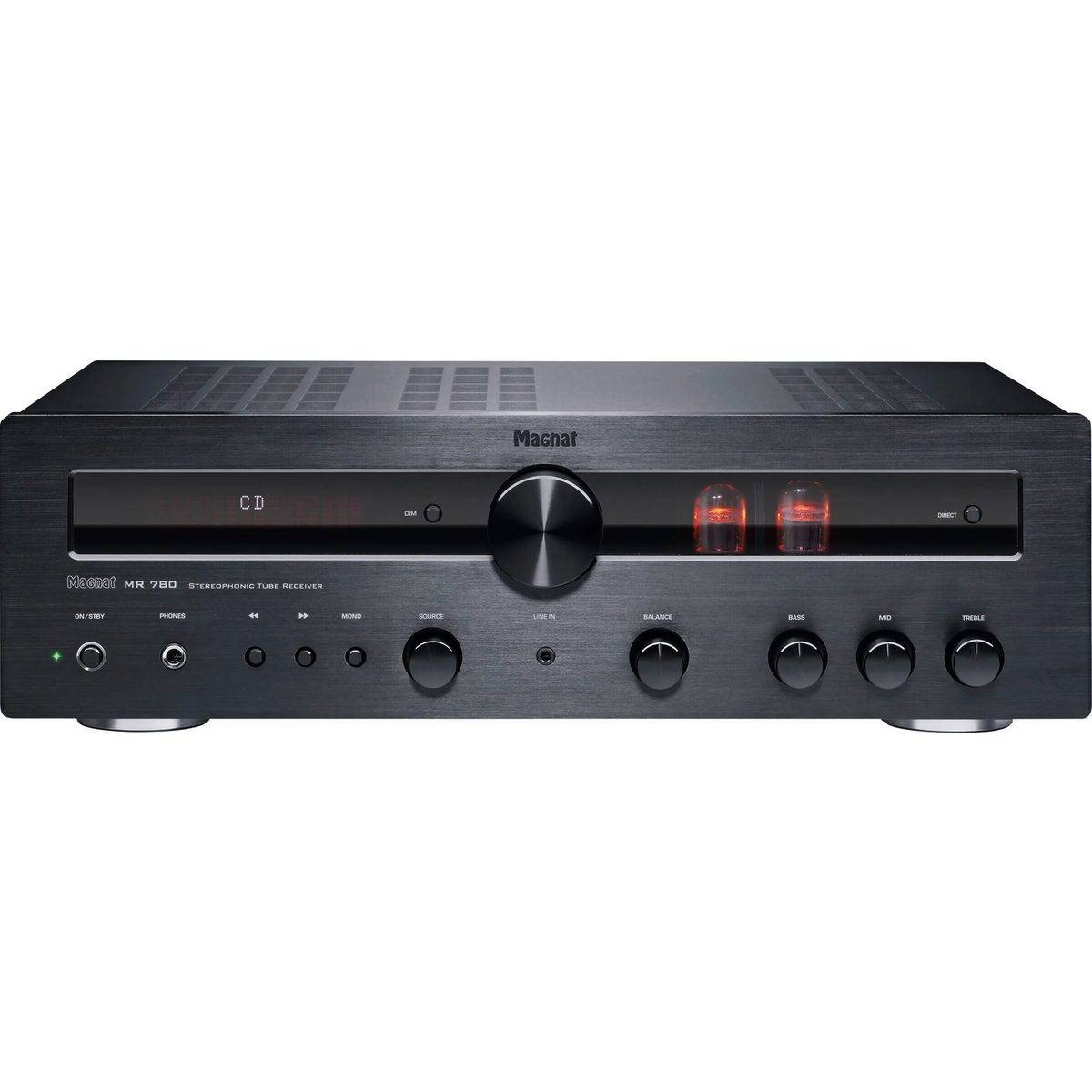 Magnat MR 780 - Stereo integrerad transistorförstärkare, AM/FM-mottagare