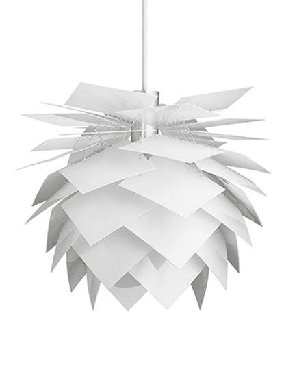 Pineapple Pendel - Ø24 - Hvid - Dyberg Larsen