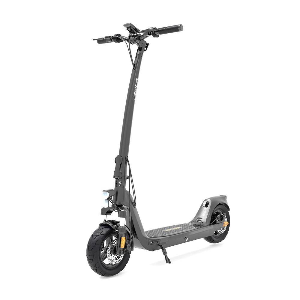 JOYOR C10E Electric Scooter 48V10.4AH Battery, Dual 500W Motor ,10” Tire Adult Escooter,20km/h Max Speed30-40km Range grey grå