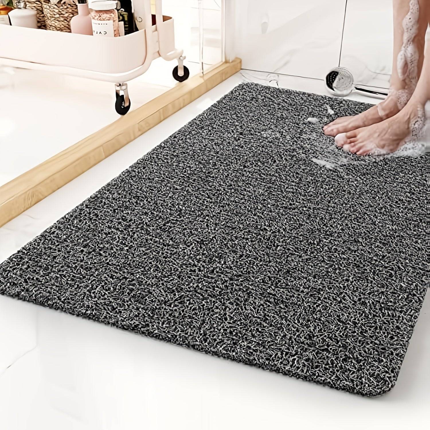 SIXHOME Non-Slip Bathtub Mat, Shower Mats for Bath Tub - Black / 15.75*23.62in/40*60cm (15.75*23.62in/40*60cm)
