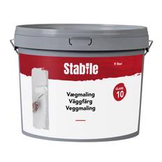 Vægmaling 10 modehvid 9 liter - Stabile