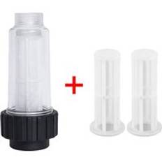 Biltvättvattenfilter för karcher k2-k7 g3/4 & #39 ;& #39 ; högtryckstvätt vattenfilter med 4 filterkärnor för lavor för nilfisk - Guld-