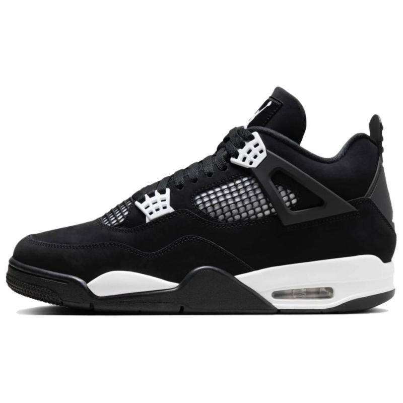 Jordan 4 Retro White Thunder Jordan FQ8138-001 cm svart vit färg