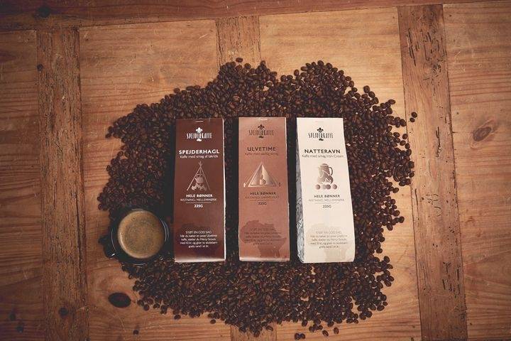 spejderkaffe - , Mixpakke 3 x 225 gr.