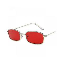 2022 New Small Rectangle Sunglasses Women Retro Brand Designer Red Sun Glasses Men Glasses Female Unisex Uv400