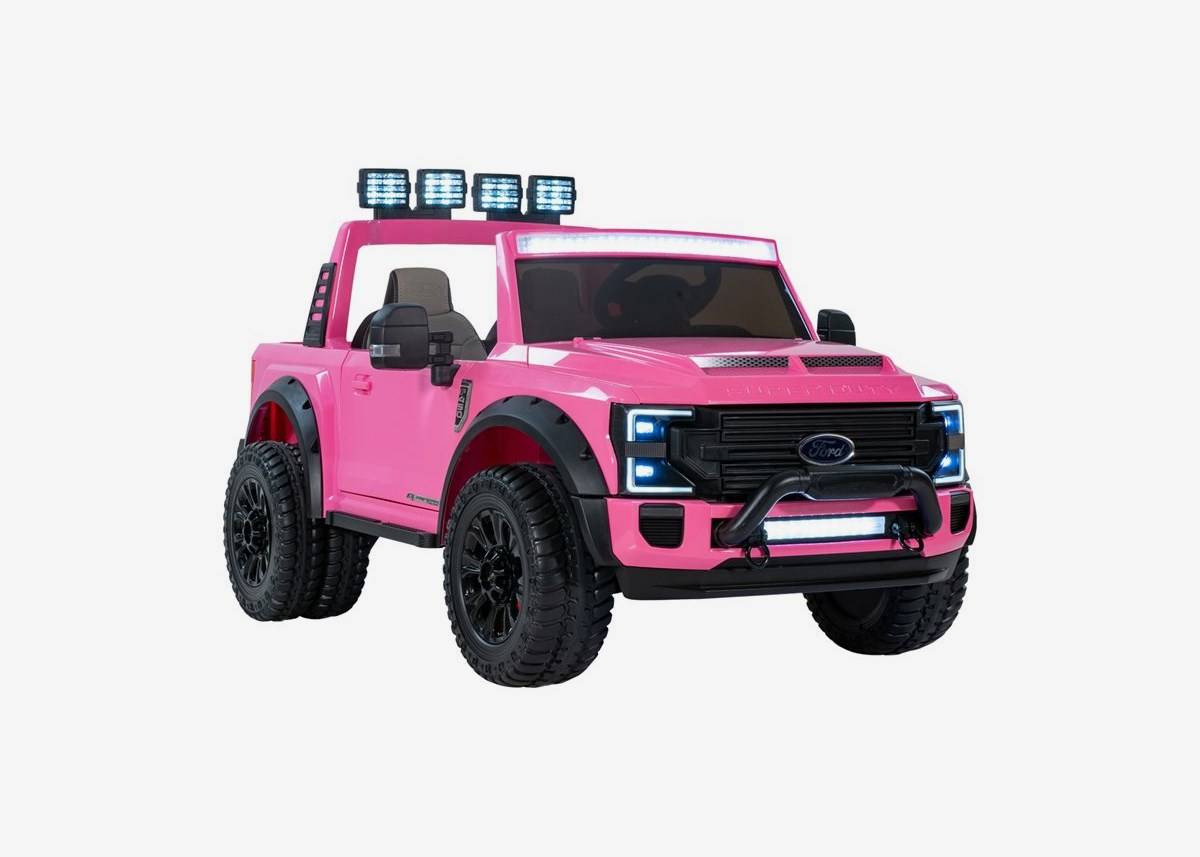 Elbil Barn Ford Ranger Super Duty 4x4 - Rosa