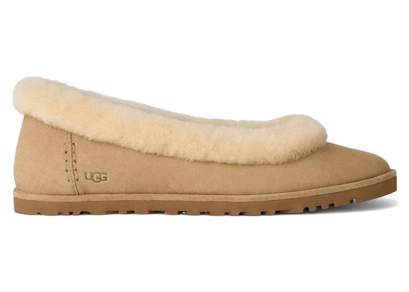 UGG Zora Ballet Flat Sand (Women's) - 40 / Standard
