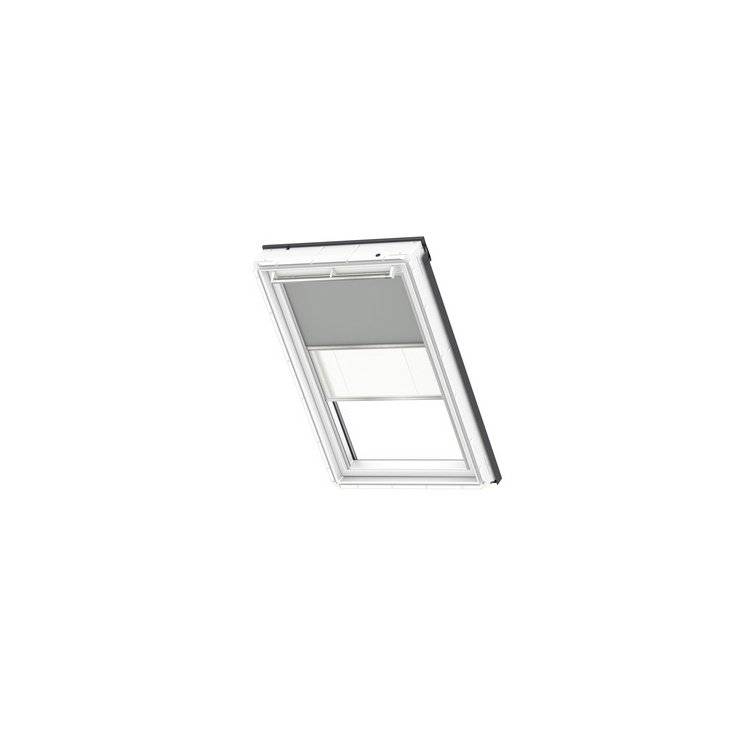 Velux duogardin DFD CK02 0705 55x78cm mørkegrå manuel