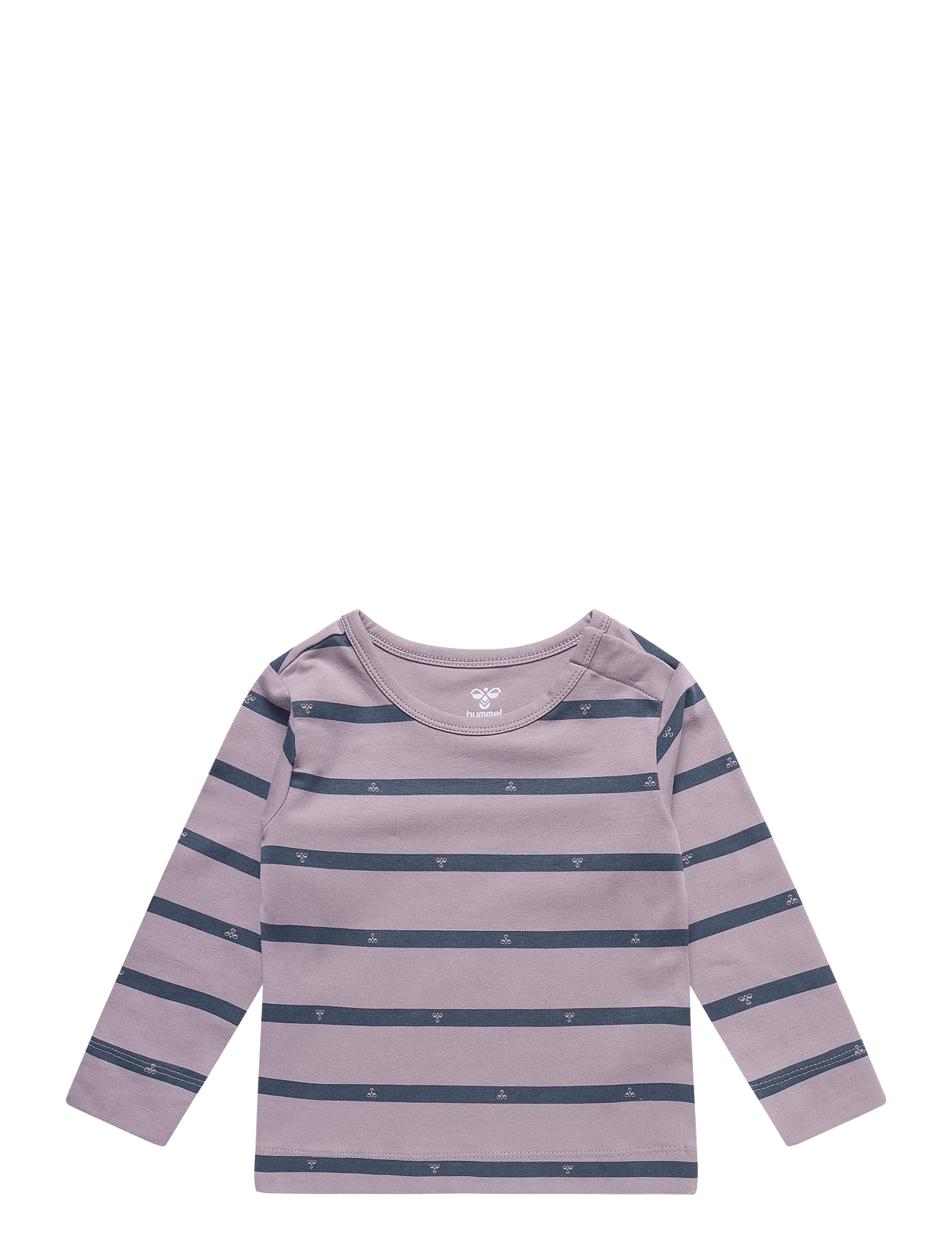 Hummel Hmlmini Reg Stripy Bee T-Shirt L/S - Purple - 98