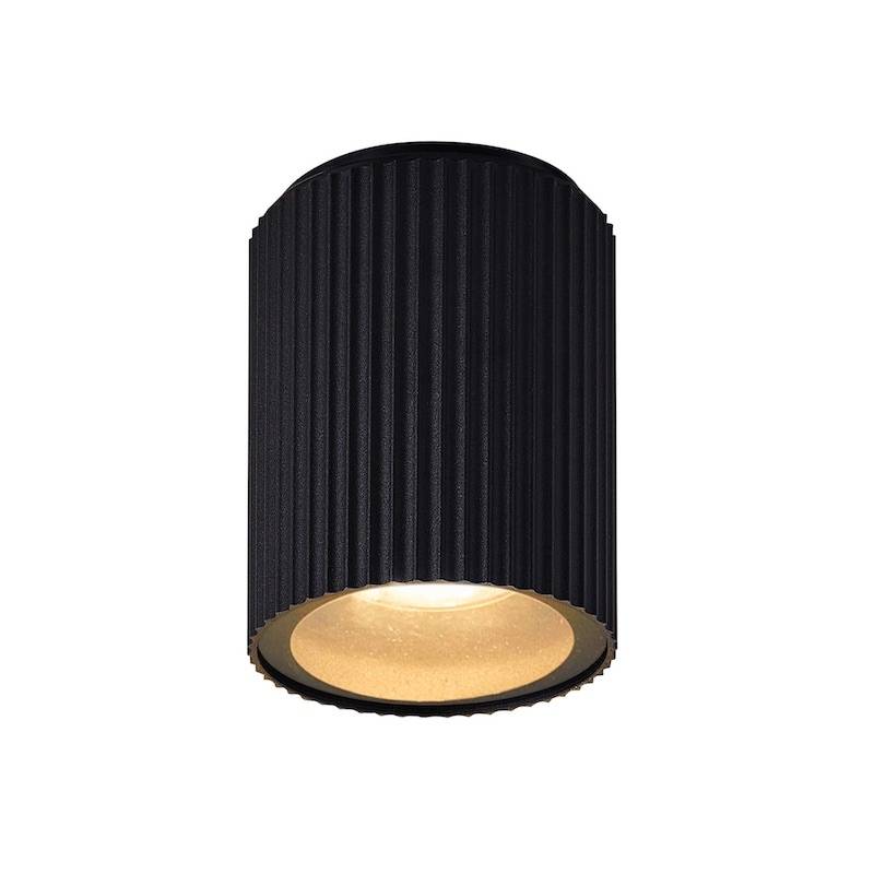 Nordlux Kyklop Ripple plafond svart