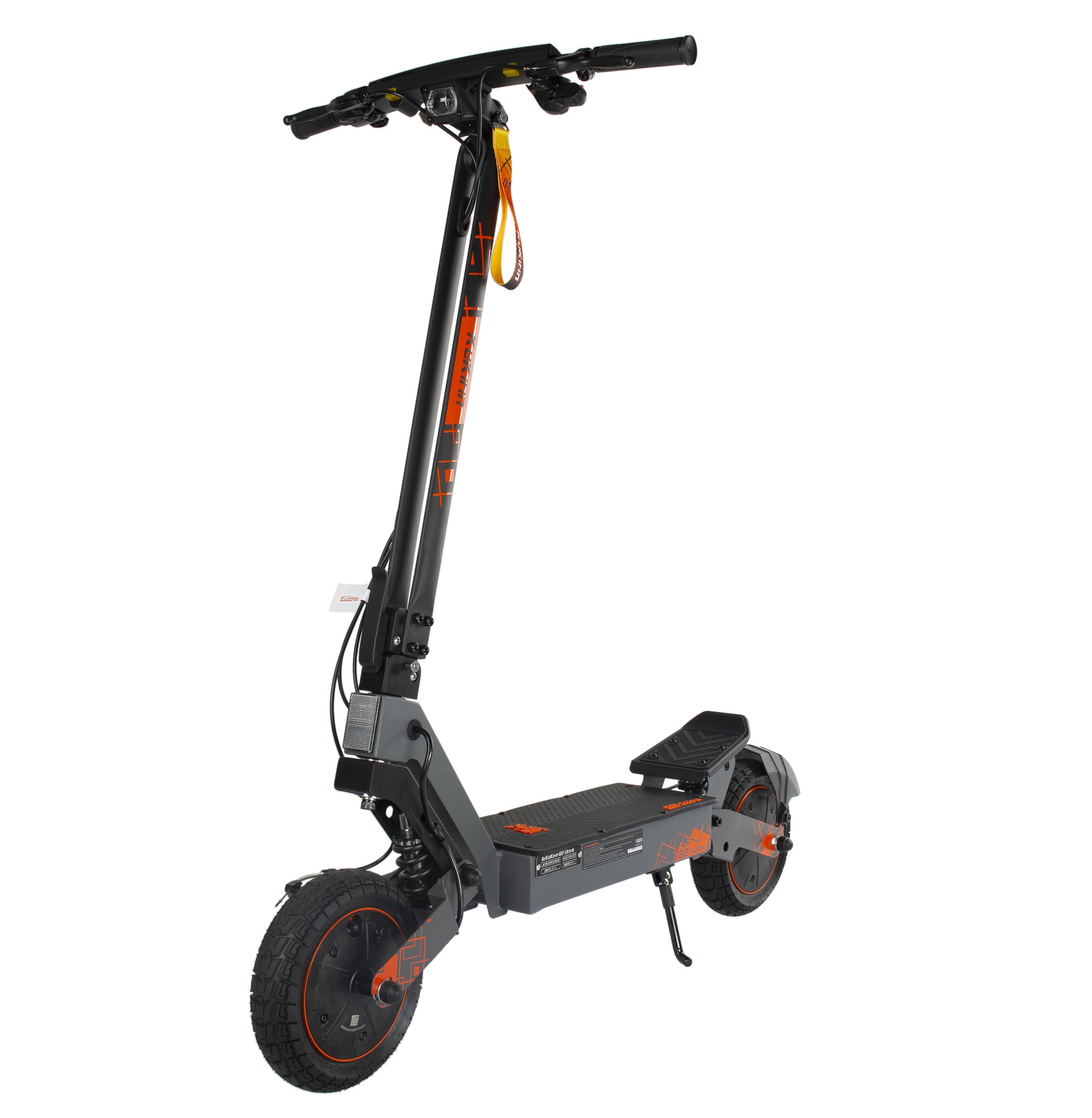KuKirin G2 Ultra Vuxen Hopfällbar Elektrisk Skoter 800W Dubbelmotor 48V18Ah Batteri 10 Tum Terrängdäck Utomhus Den Ultimata Off-Road E-Skotern.