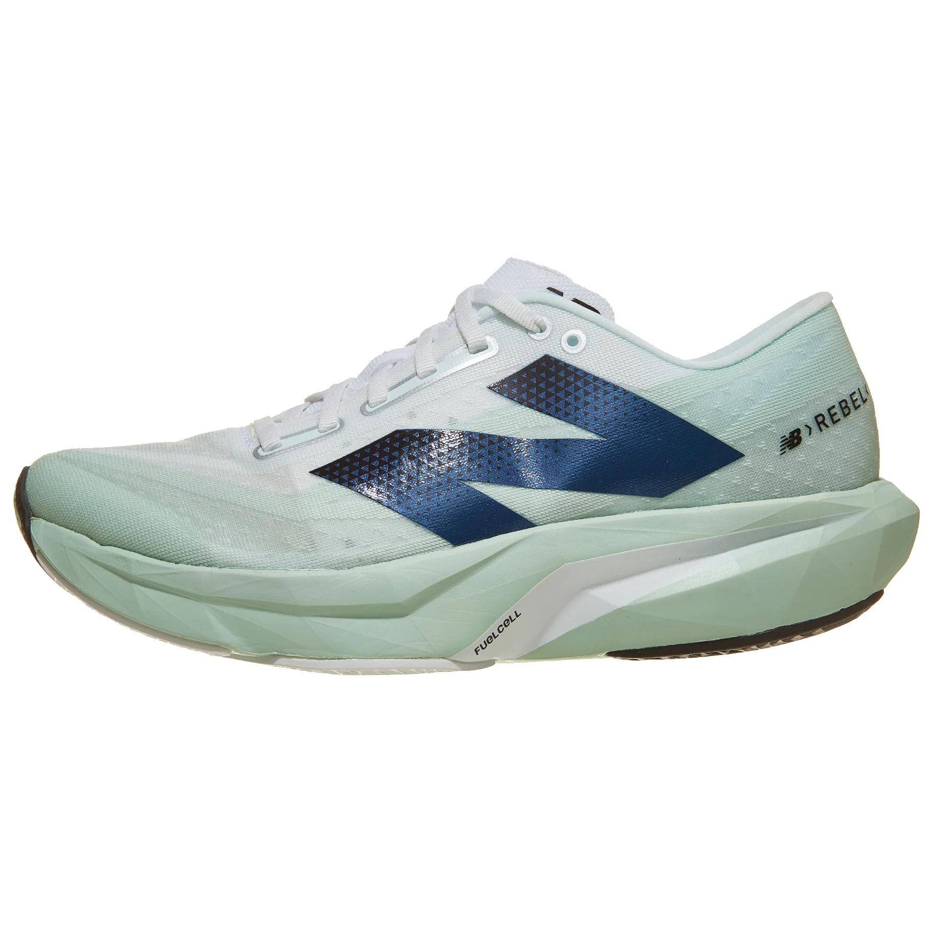 New Balance FuelCell Rebel v4 Clay Ash Damsneakers Grön Vit Svart WFCXCA4 40