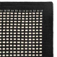 C. Olesen Luxor tæppe - 80 x 325 cm. - Midnight/White