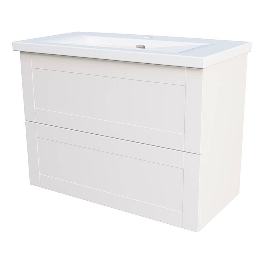 KOMMODPAKET CAMARGUE VIKA SHAKER VIT 80CM