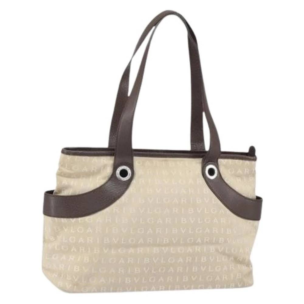 Bvlgari Vintage - Pre-owned Canvas Handbag Vintage - Dam - ONE Size -