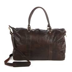 House Of Sajaco Weekendbag skinnbag UTFÖRSÄLJNING Brun