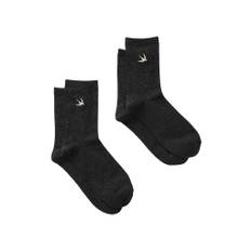 Vila Mariam - Strømper 2-pak - BLACK / ONESIZE