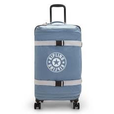 Kipling Spontaneous Resväska Mellanstor 4 Hjul Blå
